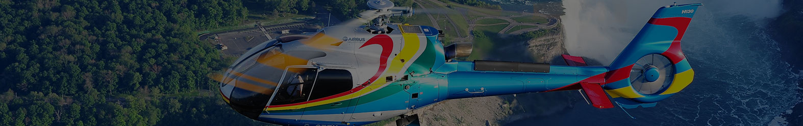 Niagara Helicopters Ticket Banner